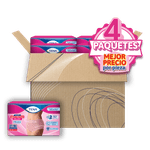 4 paquetes de Ropa interior desechable TENA Pants Mujer 14 piezas