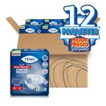 TENA Pañales Slip Maxi Protect 12 paquetes de 10 pzas